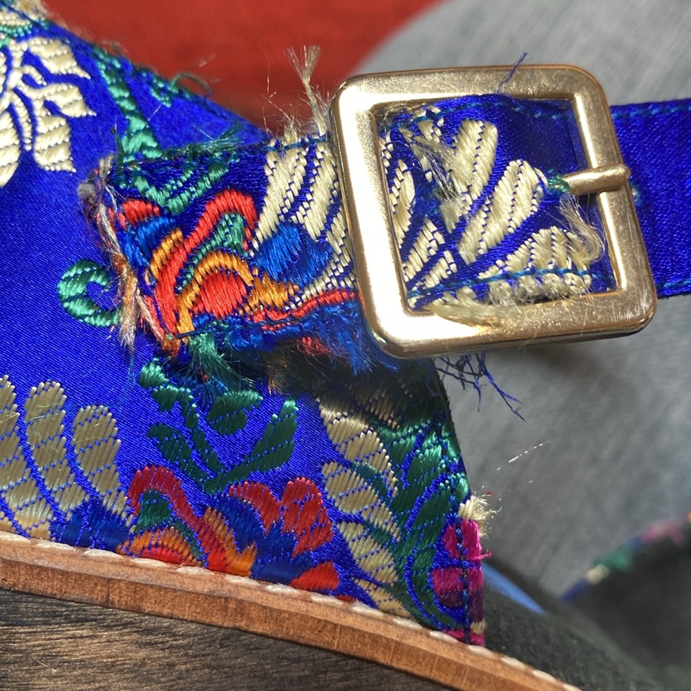 FREE PEOPLE STARLET PLATFORM SZ 38 EU / 7.5 US - Picture 9 of 10